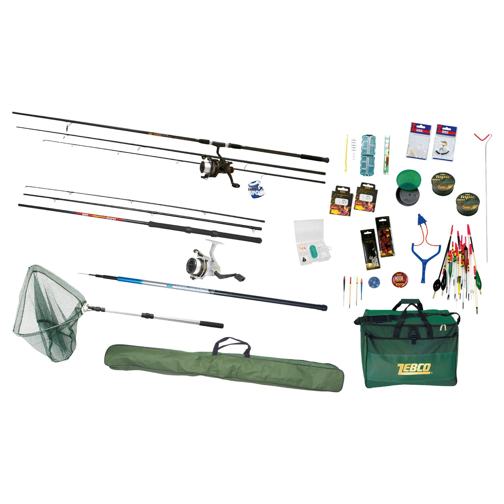 Zebco All-In-One Complete Course Fishing Set