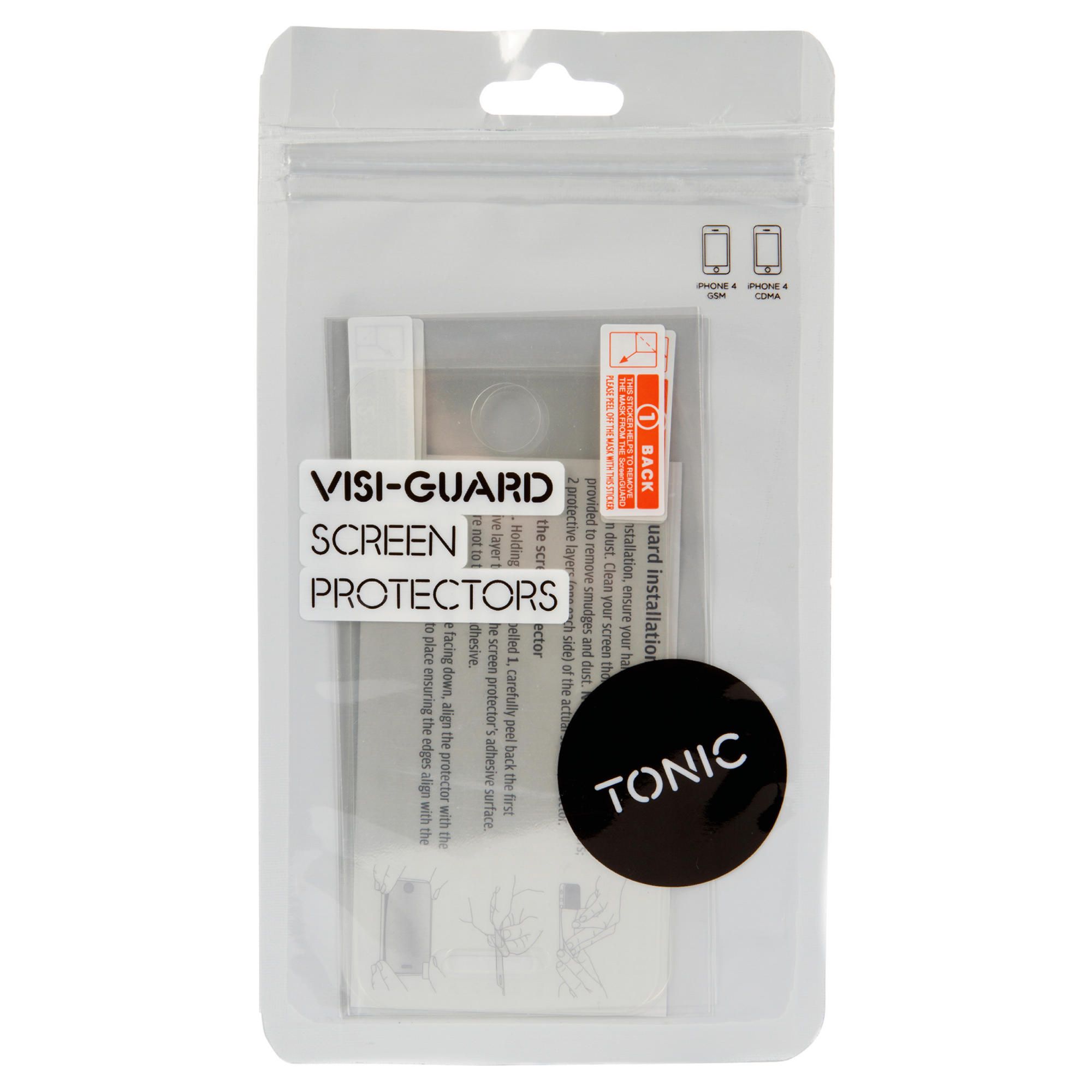 Tonic iPhone 4 and iPhone 4S Screen Protector 3 Pack Tonic iPhone 4 and iPhone 4S Screen Protector 3 Pack