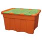 54 L Croc Box Orange with Lime Lid