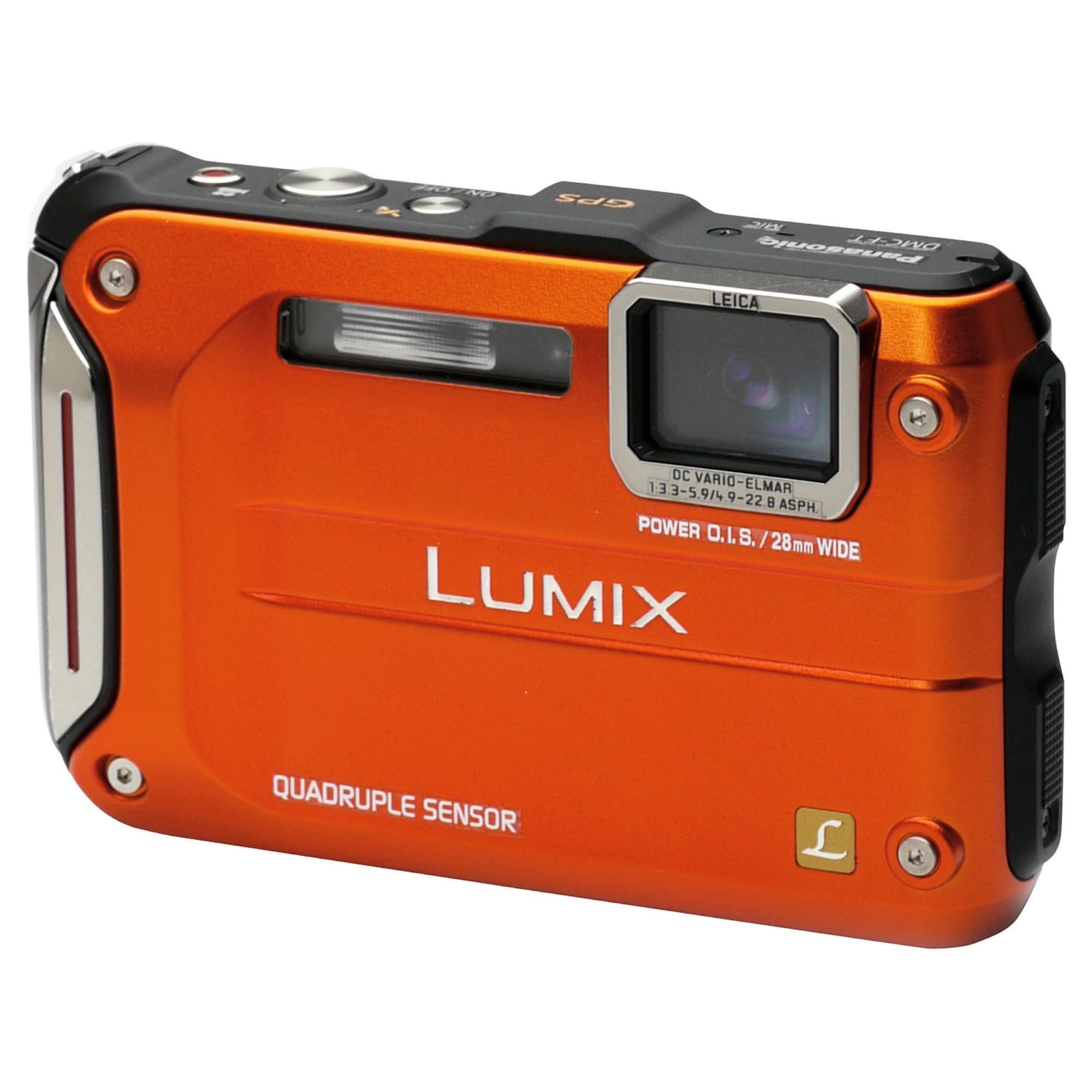 Panasonic FT4 Orange Digital Camera Panasonic FT4 Orange Digital Camera