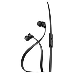 a-Jays One Plus with Tangle Free cabling and one button control In-ear headphones, Black
