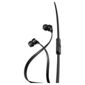 a-Jays One Plus with Tangle Free cabling and one button control In-ear headphones, Black