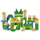 Brio 50 Piece Blocks Coloured, wooden toy