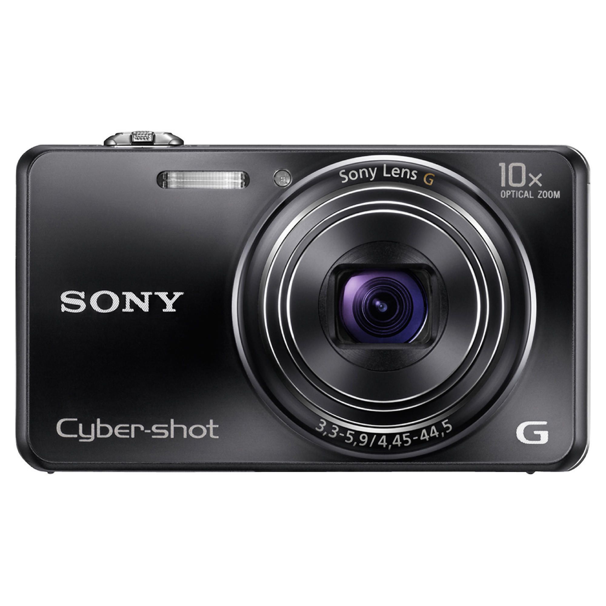 Sony WX100 Digital Camera 2.7" LCD, Black