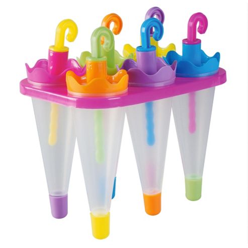 Image of Tala Set Of 6 Umbrella Lolly Moulds