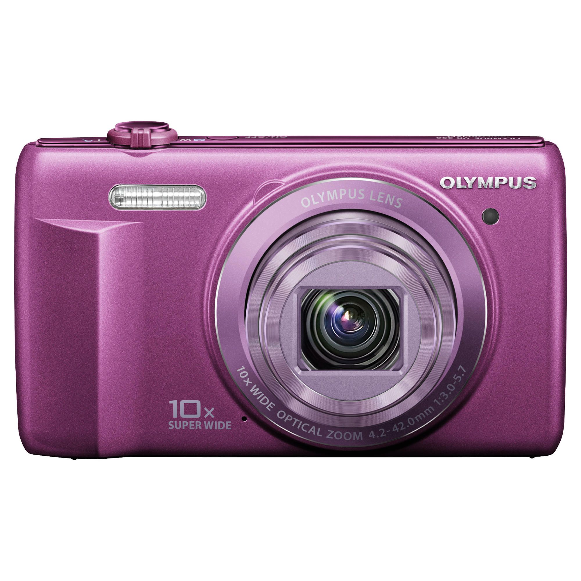 Olympus VR-340 Purple Digital Camera