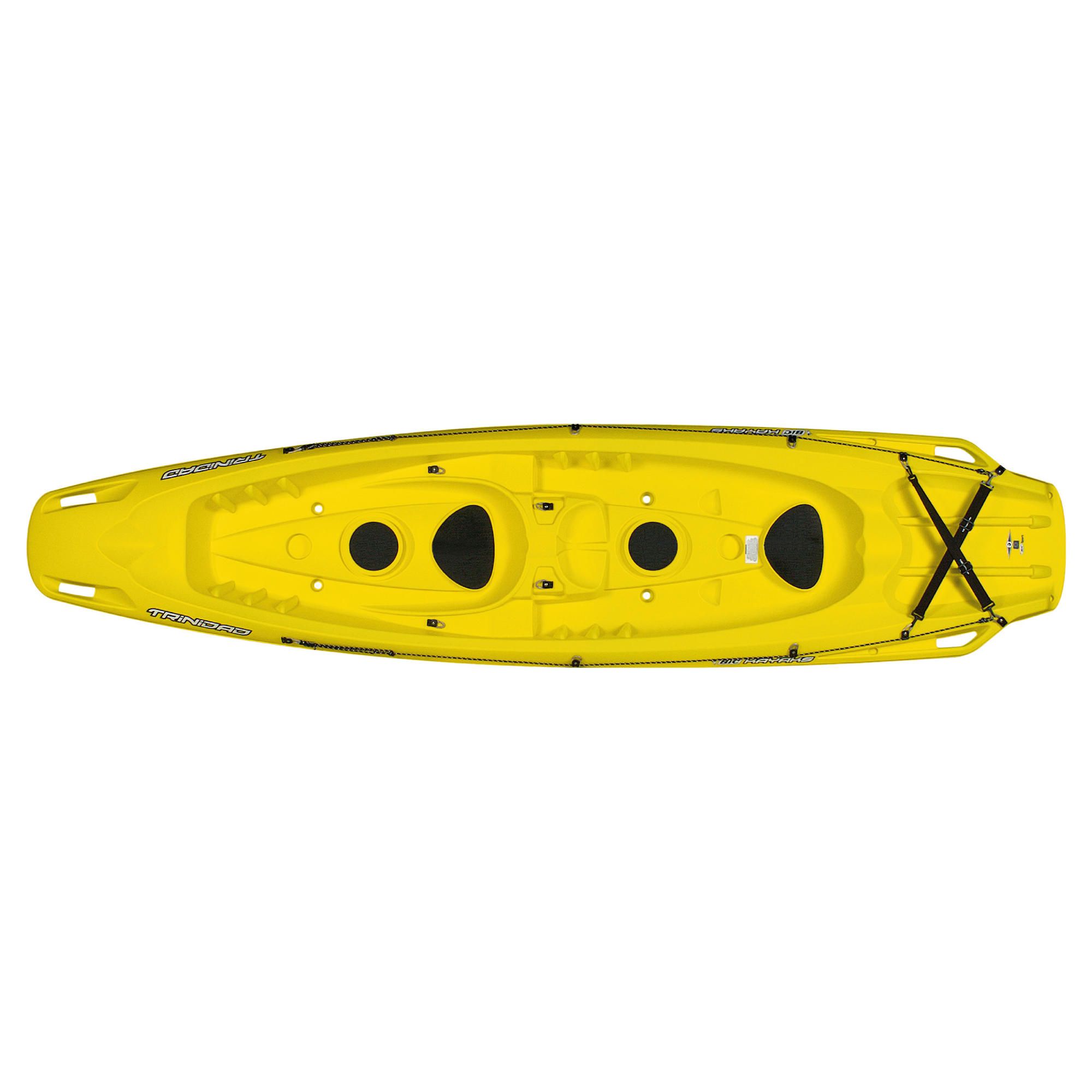 Bic Trinidad 2 Man Sit-On-Top Kayak Yellow Package at Tesco Direct