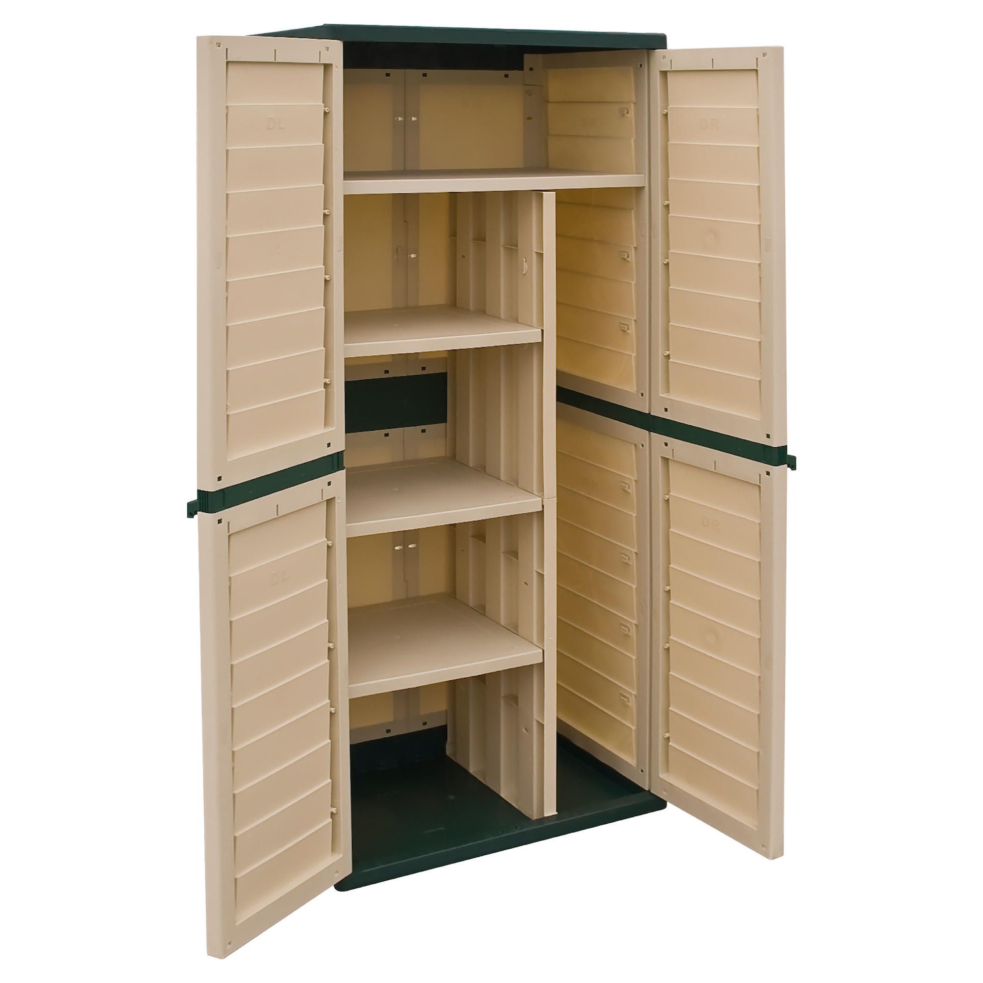 Plastic Tall Garden Utility Cupboard -  JR2
