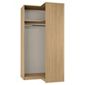 Modular Corner Wardrobe Frame, Oak-Effect