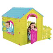 Keter My Garden Playhouse, Lime Green/Blue/Pink