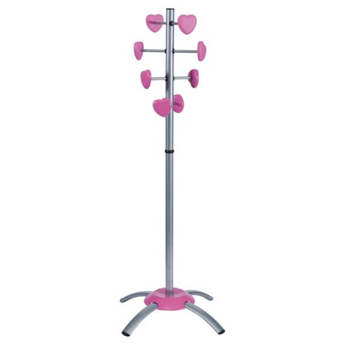 Image of Tesco Kids Hearts Coat Stand