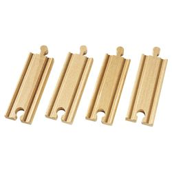Brio Short Straight Tracks Wooden Toy
