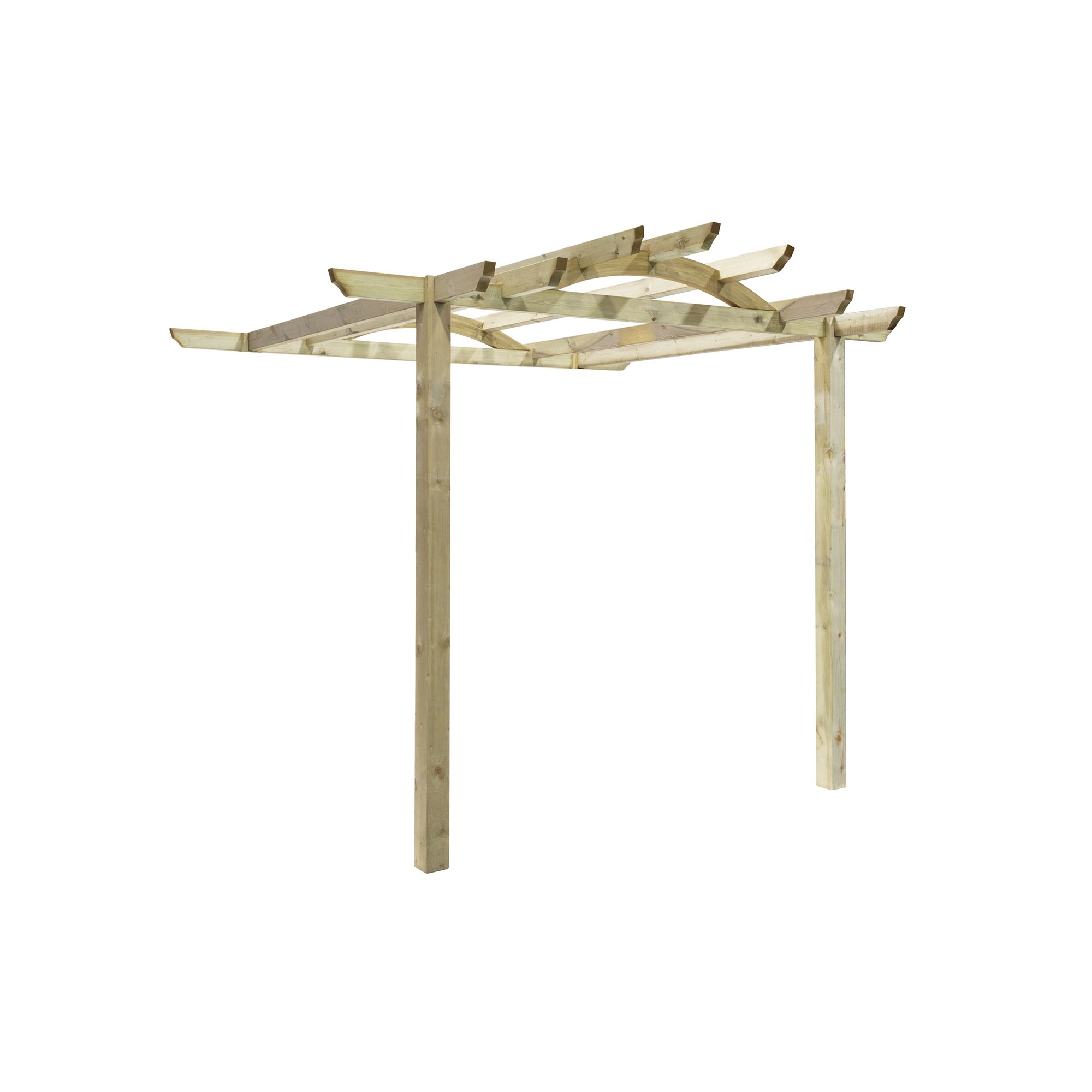 Tetbury Patio Pergola - Includes Bolt Down Anchors at Tesco Direct