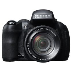 Fujifilm FinePix HS30EXR Bridge Camera 3 LCD, Black
