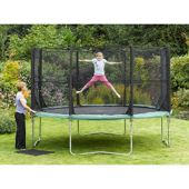 Plum 14ft Space Zone Trampoline and 3G Enclosure