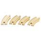 Brio Short Curved Tracks Wooden Toy