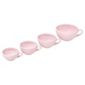 Nigella Lawson Living Kitchen Set of 4 Measuring Cups, Rosebud