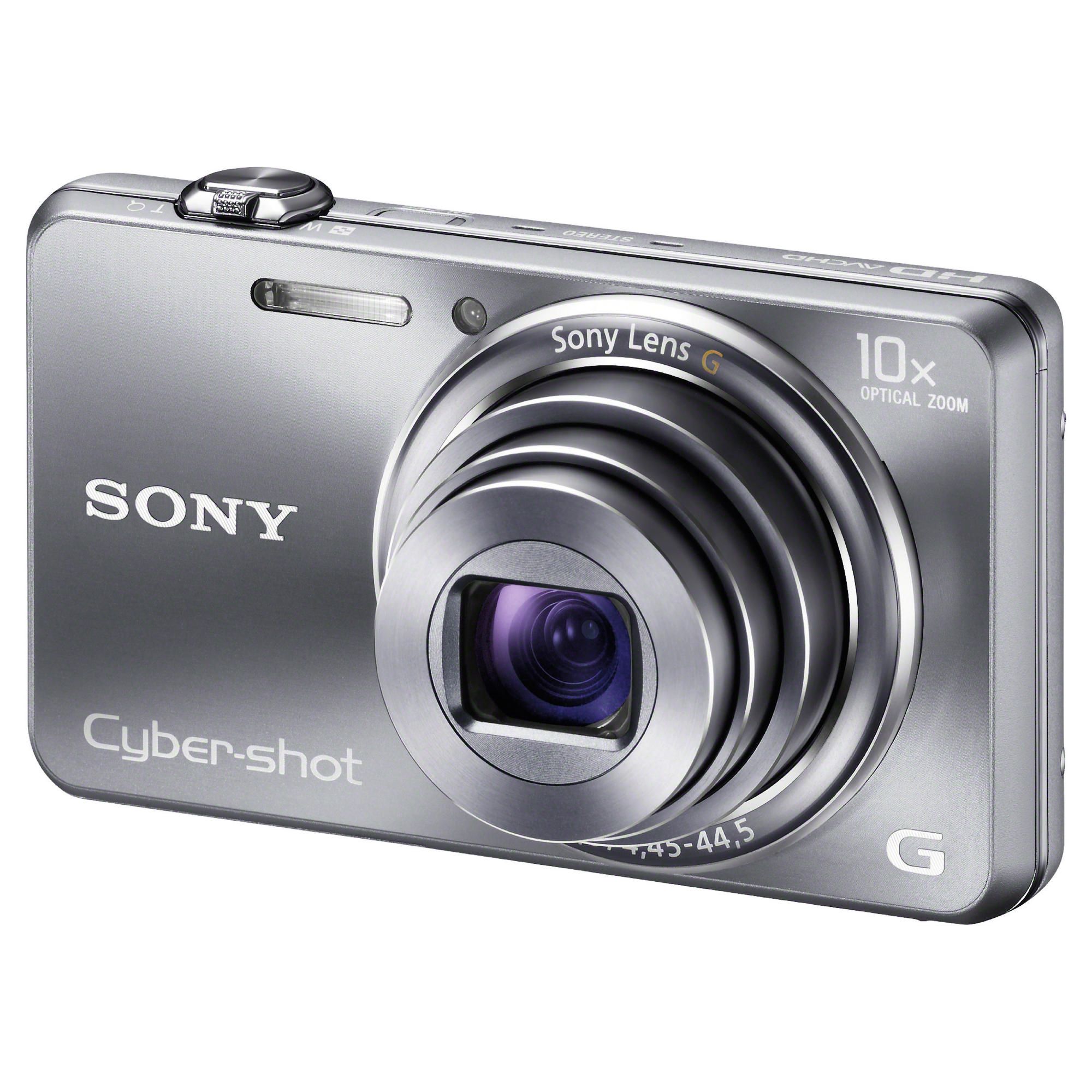 Sony WX100 Digital Camera 2.7" LCD, Silver