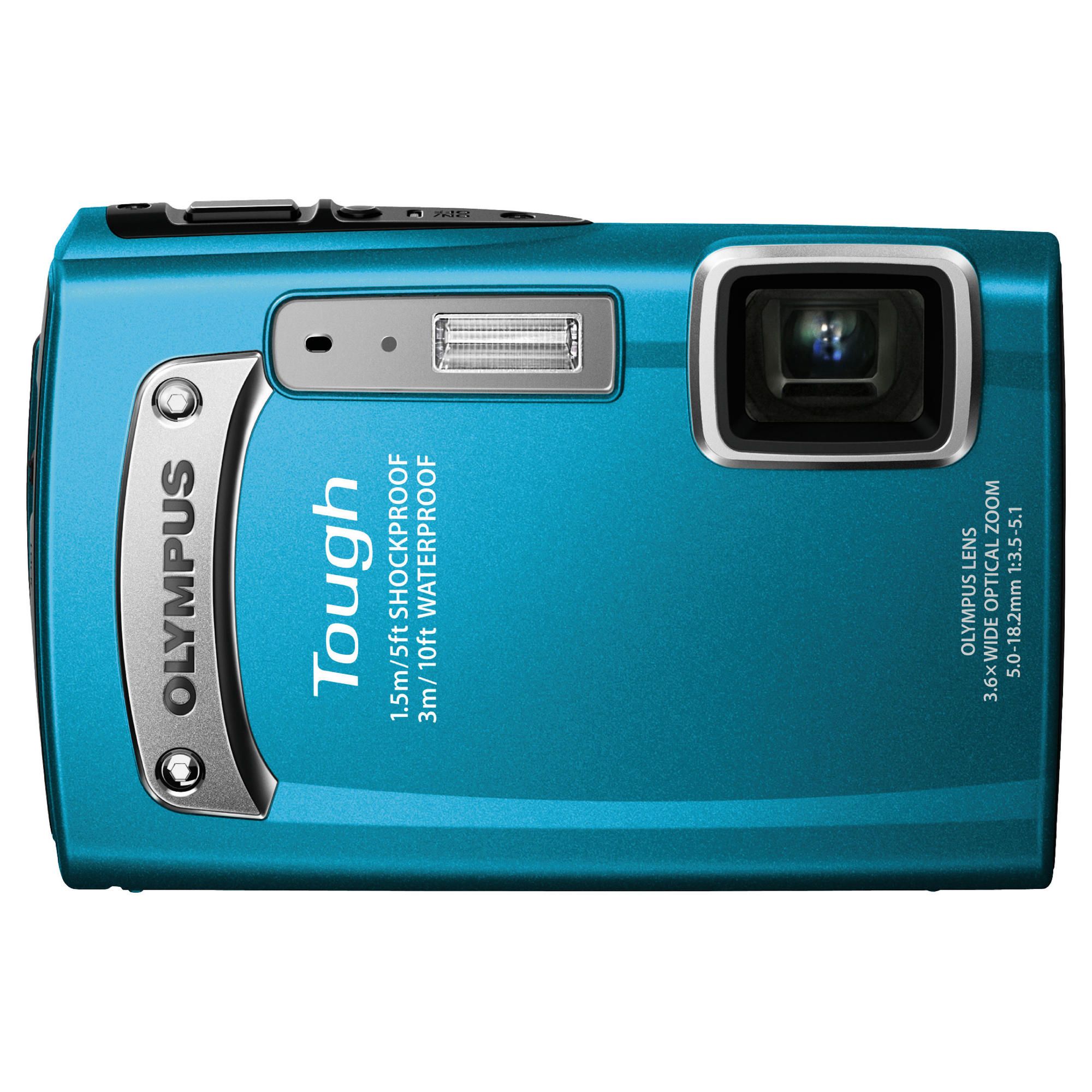 Olympus TG-320 Digital Camera (Blue)