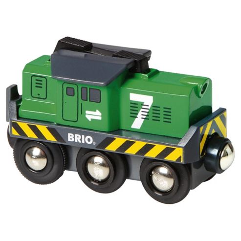 Image of Brio Freight Battery Engine Wooden Toy