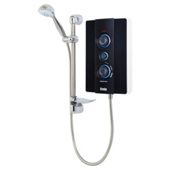 Creda AquaAmbiance Electric Shower 10.5kW - Black