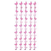 Butterfly Door Curtains, Pink
