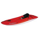 Bic Ouassou 1 Man Sit-On-Top Kayak Red Package