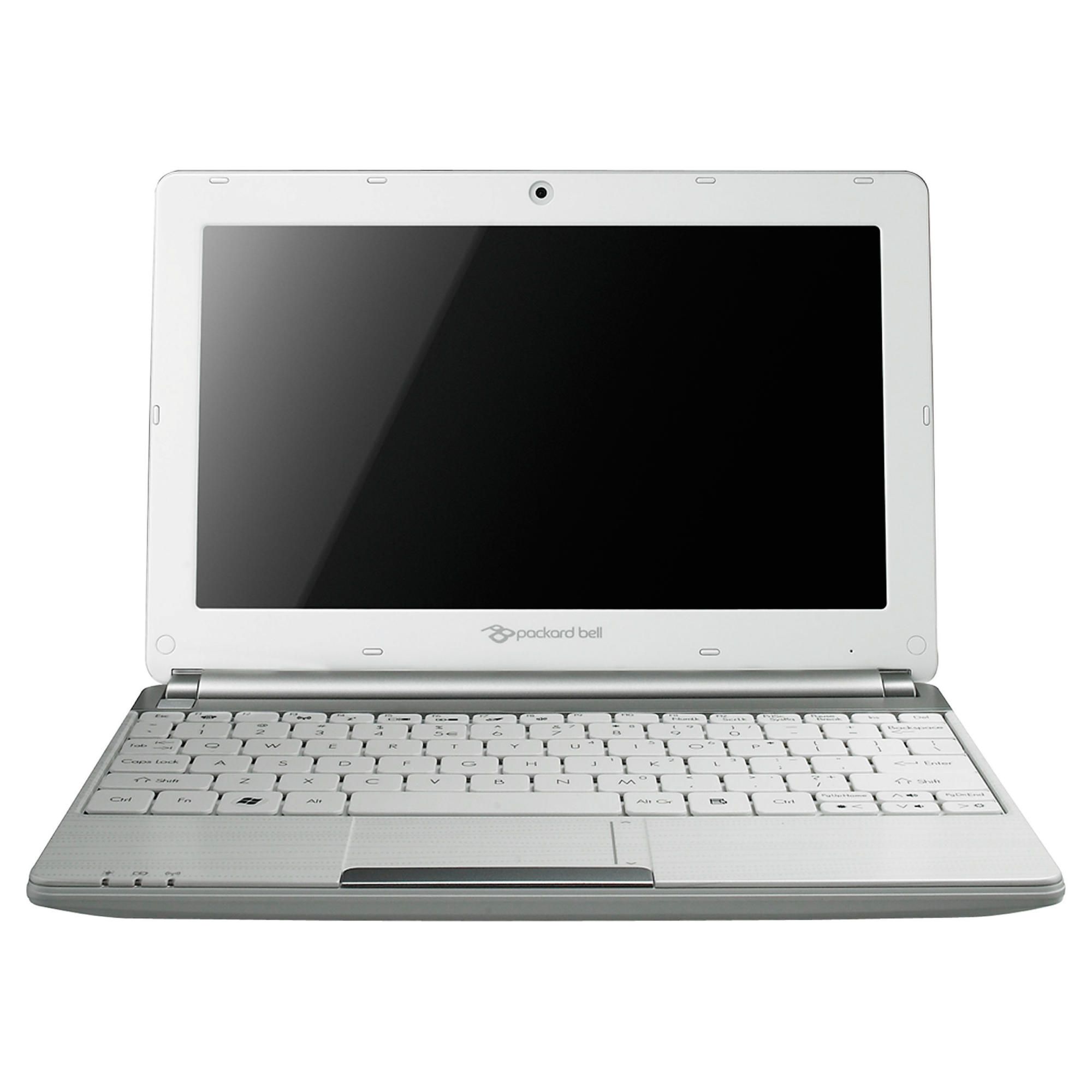 Packard Bell Dot S Netbook (Intel Atom, 1GB, 320GB, 10.1" Display) White 6C