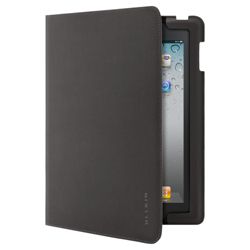 Belkin leather folio case for the new Apple iPad & iPad 2, Black