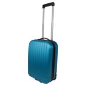 Tesco 2-Wheel Hard Shell Suitcase, Blue Small
