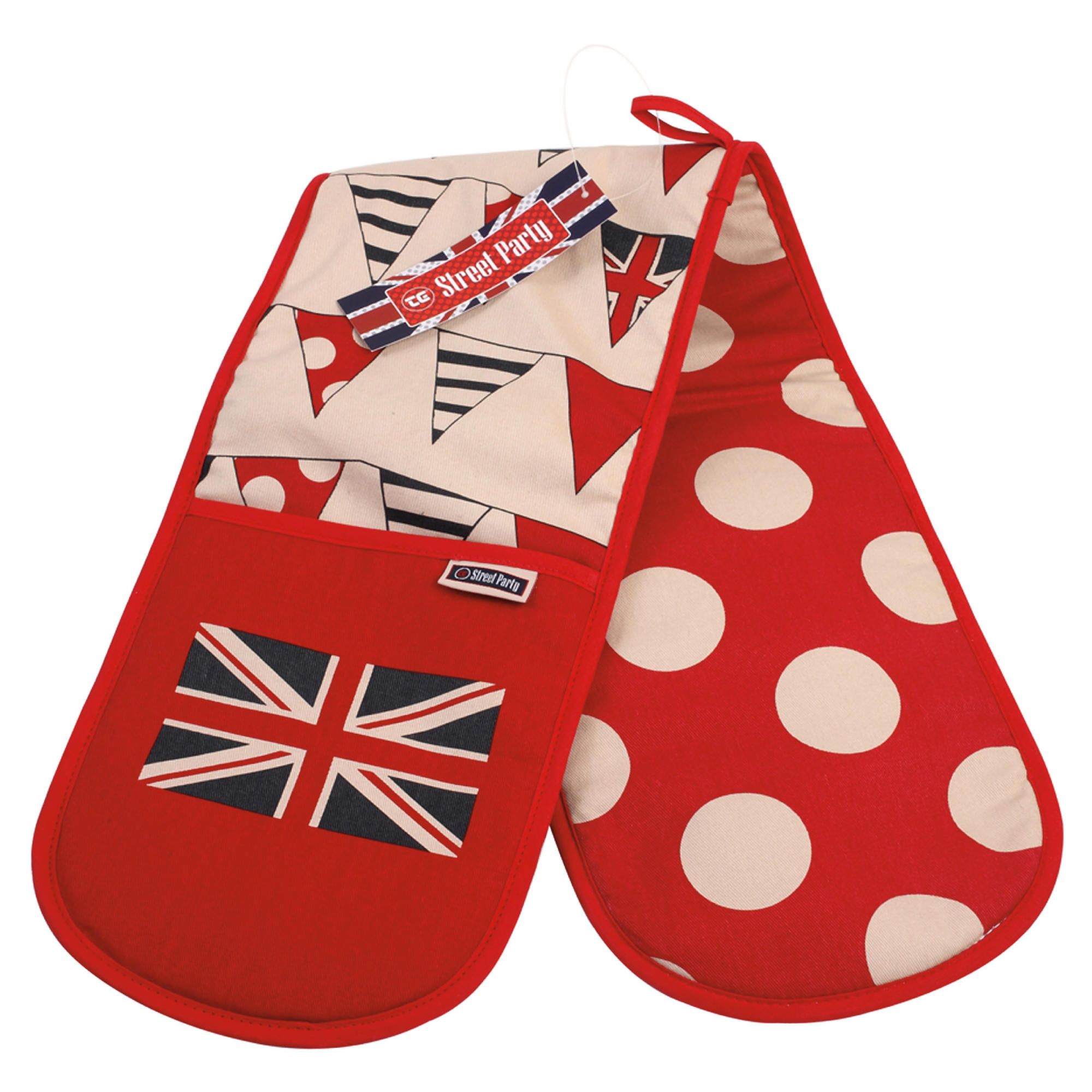 T&G Woodware Street Party Double Oven Glove