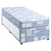 Tesco Open Coil Single Slidestore Divan Set