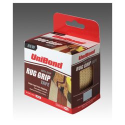 Unibond Anti Slip Rug Grip Tape White 63.5 7.62