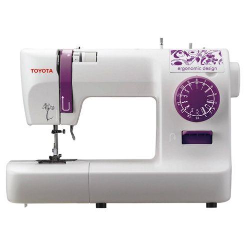 Image of Toyota Eco15a Electronic Sewing Machine - White