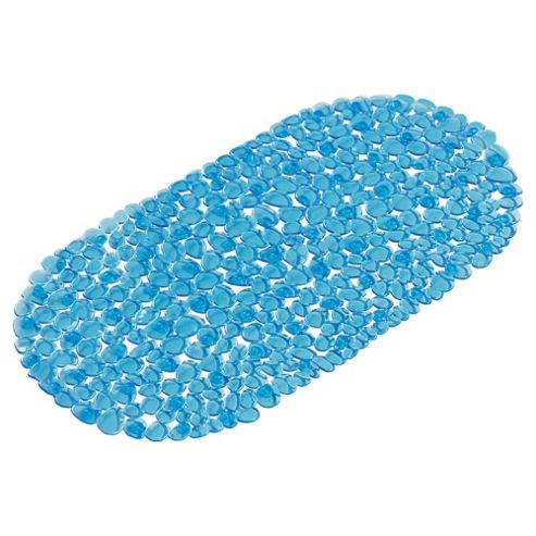 Image of Croydex Pebbles Bathmat Blue