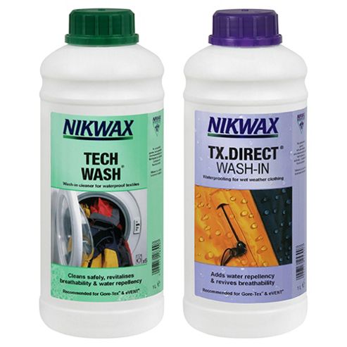 wash nikwax tech direct tx waterproofing litre tesco cleaner