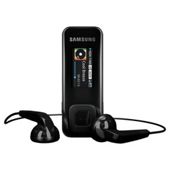 Samsung F3 Sports 4GB Clipper MP3 Player -Black