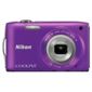 Nikon S3300 Digital Camera 2.7" LCD, Purple