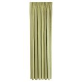 Tesco Hampton Stripe Pencil Pleat Unlined Curtains W167xL183cm (66x72"), Green