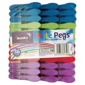 Minky Brite Pegs 36 Pack