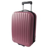 Tesco 2-Wheel Hard Shell Suitcase, Pink Medium