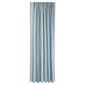 Tesco Hampton Stripe Unlined Pencil Pleat Curtains W167xL183cm (66x72"), Duck Egg