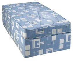 Tesco Quilted Single Non Storage Divan Bed