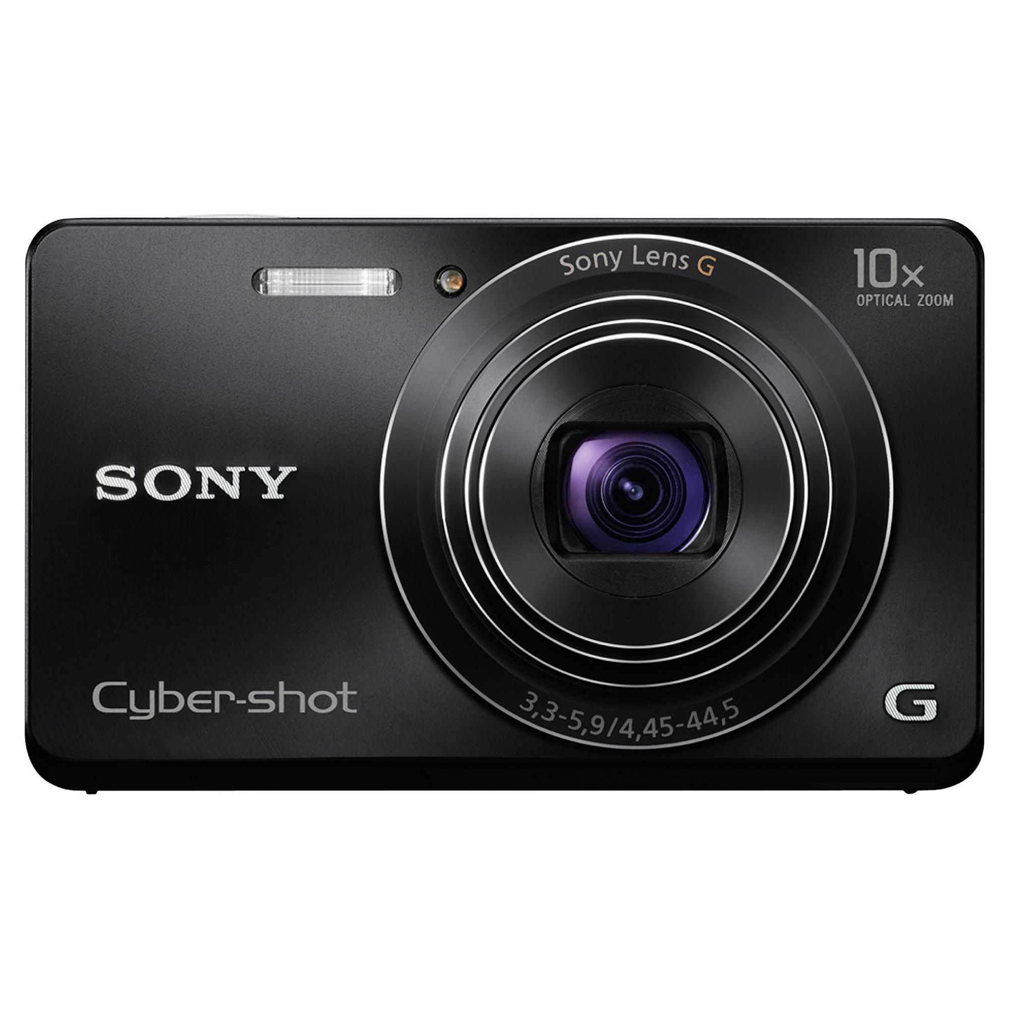 Sony W690 Digital Camera 3" LCD, Black