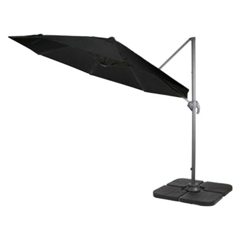 Image of Royalcraft 3m Cantilever Parasol Rotation Adj Black