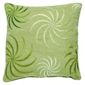 Catherine Lansfield Swirl Cushion Green