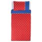 Tesco Kids Red Polka Dot Single Duvet Set