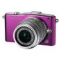 Olympus PM1 Purple Compact System Camera with 14-42mm Lens Kit