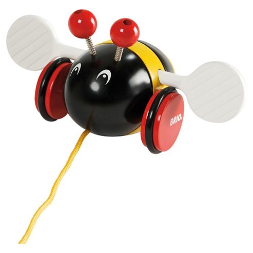  Bumblebee Wooden Toy from our Push &amp; Pull Along Toys range - Tesco
