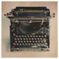 Antique Typewriter Canvas